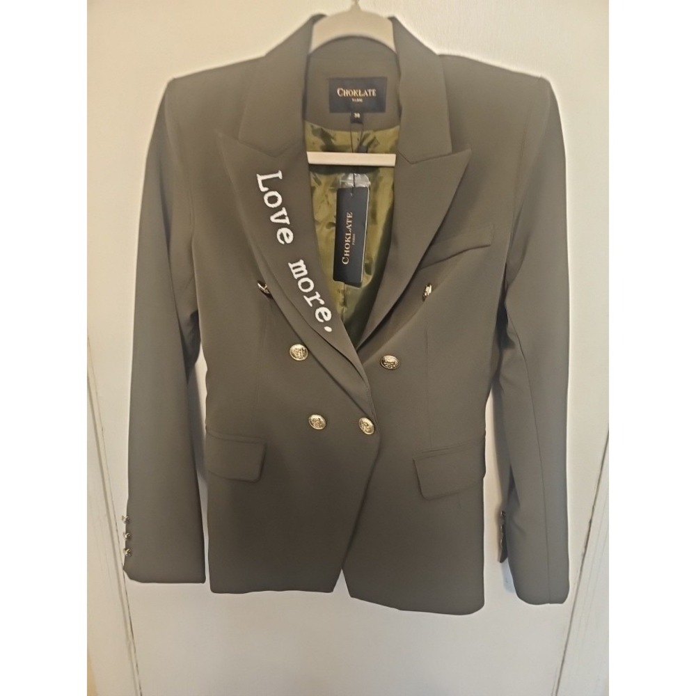 Choklate Paris Love More Blazer Sz 38 US 8